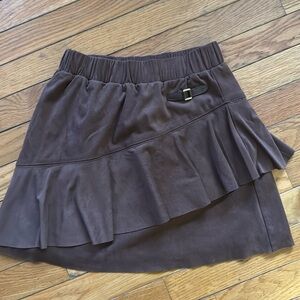 Jamie and Jack faux suede skirt